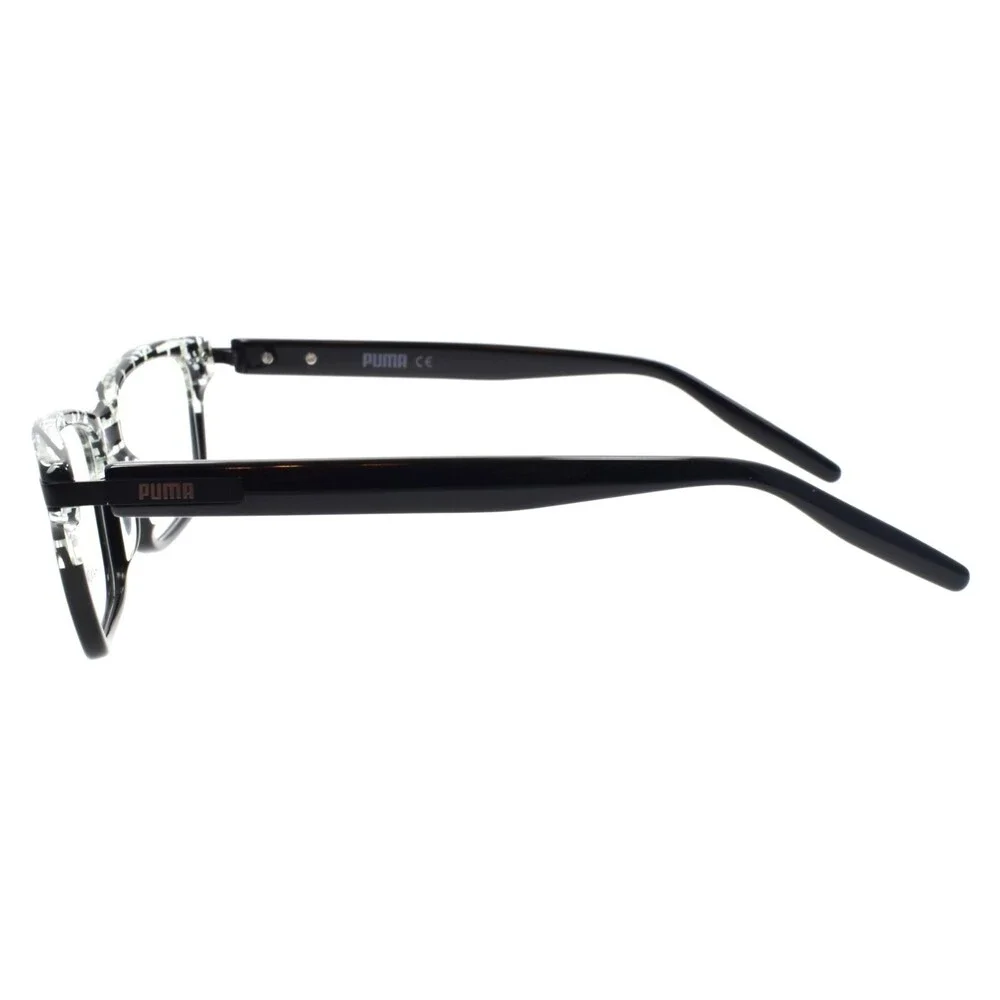 PUMA PU0263O 004 Eyeglasses Frames 53-16-140 Havana Black